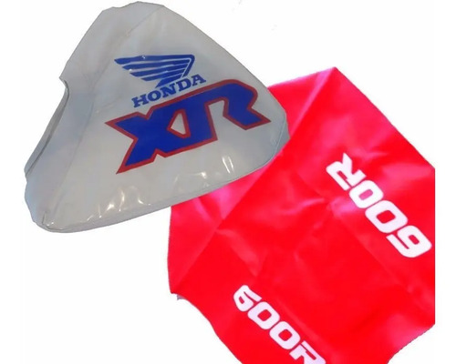 Funda Asiento Y Funda Tanque Para Honda Xr600 Xr 600 91 1992 Blanco en CABA