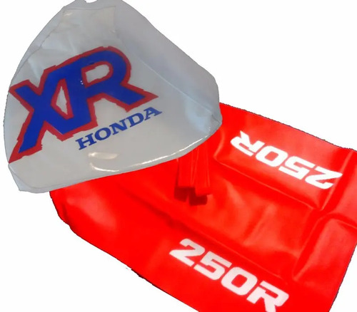 Kit Funda Tanque Y Asiento Honda Xr250 Xr 250 1992 Envios Naranja Oscuro en CABA