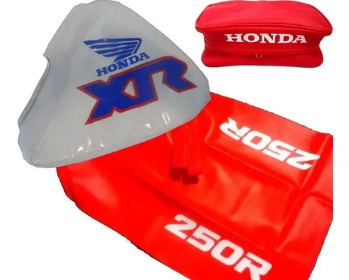 Funda Tanque Asiento + Bolso Para Honda Xr250 Xr 250 91 92 Rojo en CABA