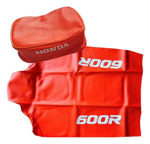 Funda Asiento Tapizado + Bolso Para Xr600 Xr 600 92 Naranja en CABA