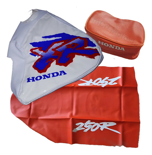 Kit Funda Tanque Asiento Bolsito Para Xr250 Xr 250r 93 Naranja en CABA
