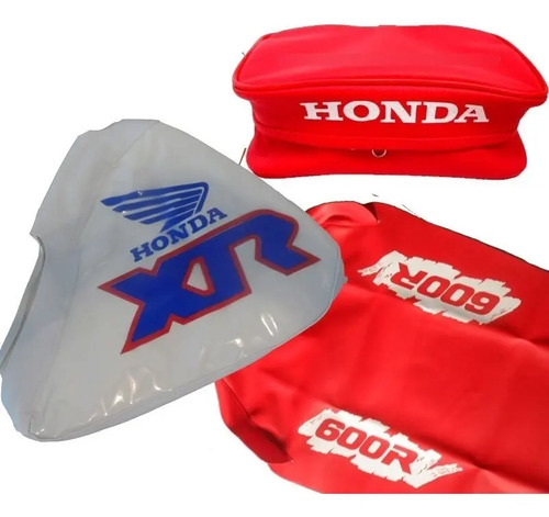 Funda Asiento Funda Tanque Bolso Para Xr600r Xr 600 Xr600 91 Rojo en CABA