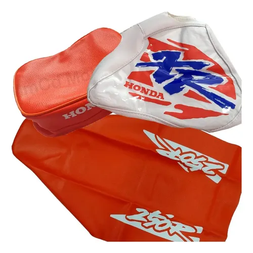 Funda Asiento De Tanque Y Bolso Para Xr250 Xr 250 1994 Naranja en CABA