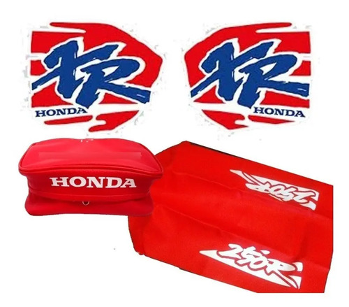 Calcos Funda Asiento Bolso Para Honda Xr250r Xr 250 Xr250 94 Naranja en CABA