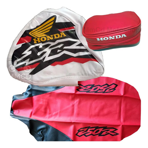 Funda Tanque Asiento + Bolso Para Xr 250 Xr250 Xr250r 1998 Rojo en CABA