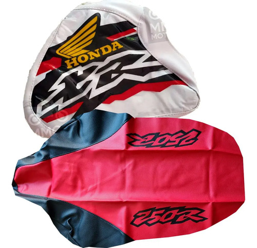 Kit Funda Tanque Funda Asiento Para Honda Xr 250 Xr250 1998 Rojo en CABA