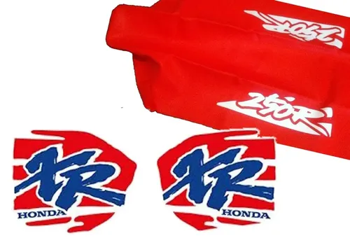 Calcos, Funda Asiento Para Honda Xr250r Xr 250 Xr250 94 1994 Naranja en CABA