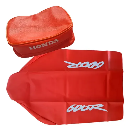 Funda Asiento Tapizado + Bolso Para Honda Xr 600r Xr600 1993 Naranja Oscuro en CABA