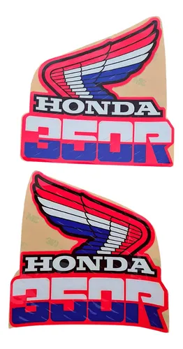 Calcos Graficas Tanque Para Honda Xr 350r Xr350 85 Premium en CABA
