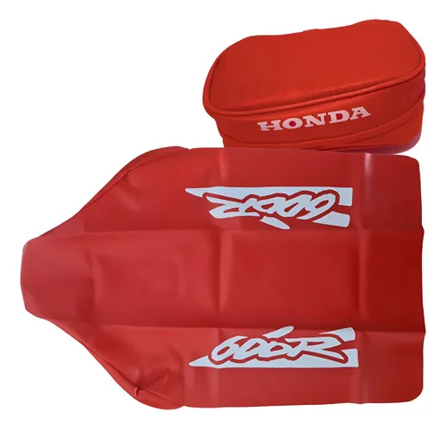 Funda Asiento Tapizado Bolso Cartuchera Xr 600 Xr600 94 1994 Rojo/negro en CABA