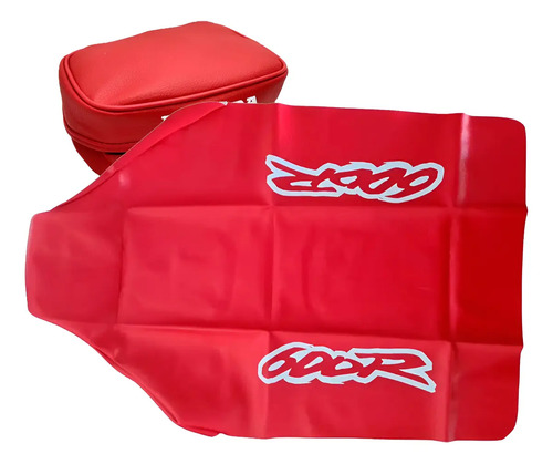 Funda Asiento Tapizado + Bolso Para Xr600 Xr 600 95 Rojo Rojo en CABA