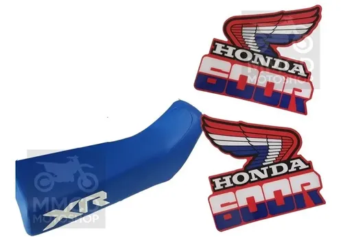 Calcos Graficas Funda Asiento Tap Honda Xr600r Xr 600 1985 en CABA