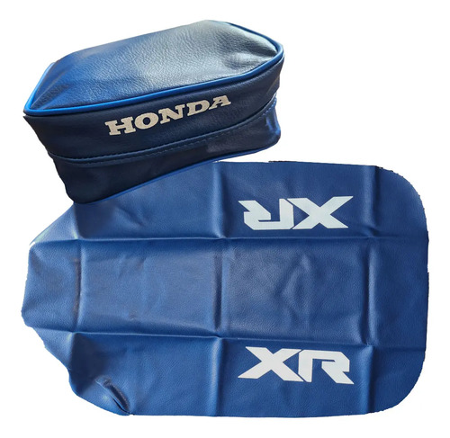 Funda Asiento Tapizado Bolso Cartucher Honda Xr600r Xr600 85 Azul en CABA