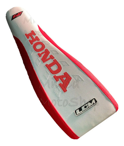 Funda Asiento Lcm Honda Cr125r Cr250r 1989-96 Ultragrip Rojo Rojo Blanco en CABA