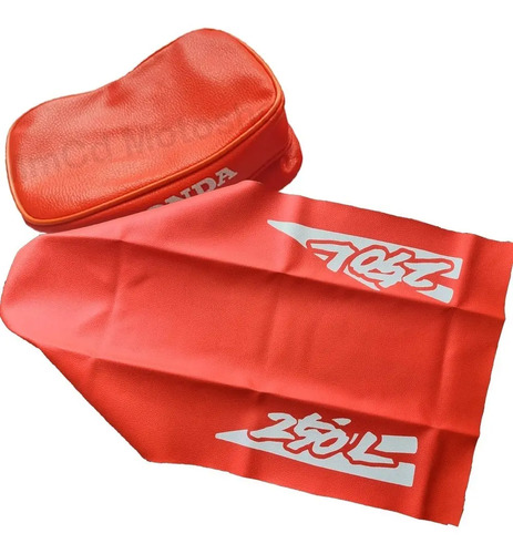 Funda Asiento Tapizado + Bolso Para Honda Xr250l Xr 250l 94 Naranja en CABA