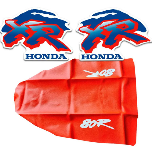 Calcos Graficas Honda Xr80 93 Brilloso Gruesos + Tapizado en CABA