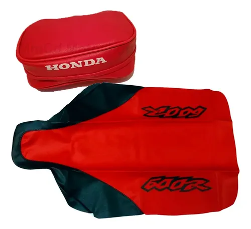 Funda Asiento Tapizado Bolso Cartu Honda Xr 600r Xr600 1999 Rojo