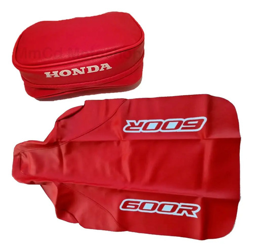 Funda Asiento Tapizado Bolso Cartu Honda Xr 600r Xr600 1999 Rojo