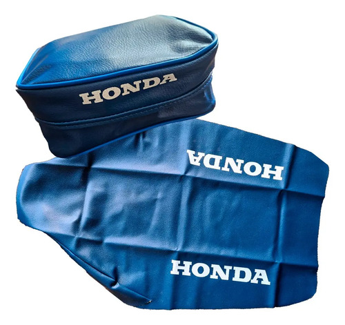 Funda Asiento Tapizado Bolso Cartu Honda Xr 600 Xr600 88 Azu Azul