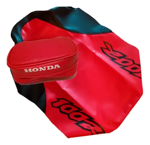 Tapizado Funda Bolso Cartuchera Honda Xr100r Xr 100 98 Negro Rojo en CABA