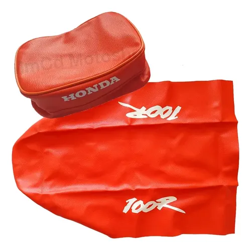 Funda Tapizado + Bolso Cartuchera Honda Xr100 Xr 100 1993 Naranja en CABA