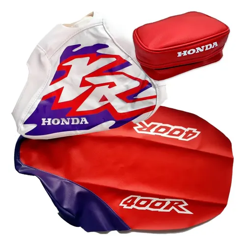Funda Tanque Funda Asiento Cartuchera Honda Xr 400 Xr400 96 Rojo en CABA