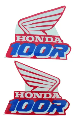 Gráficas Tanque Honda Xr100 1990 - Emblema Vintage Adhesivo en CABA