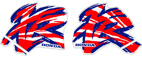 Calcos Gráficas Honda Xr80 1995 Laminado Grueso Brillante en CABA