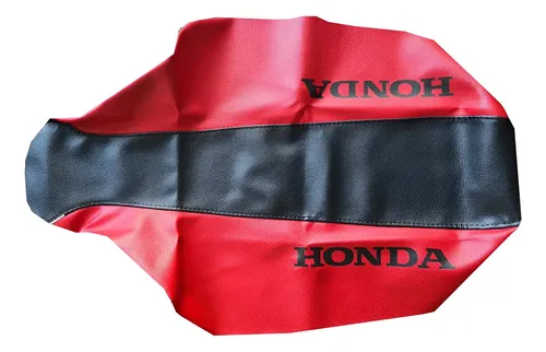 Funda Asiento Tapizado Honda Xr250r Xr 250 02-04 Rojo Negro Rojo