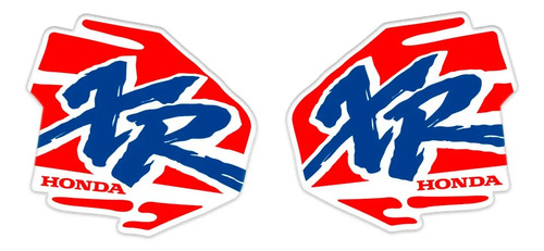 Stickers Mmcd Motoshop Xr250r 94 Vinilo 2 Unidades