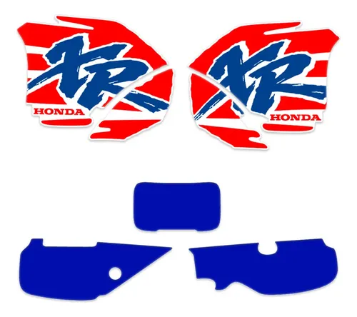 Kit Calcos Graficas Completo Para Xr600 Xr 600 1994 Grueso