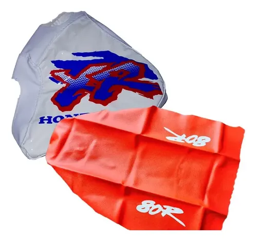 Kit Funda Asiento + Funda Tanque Honda Xr80 Xr 80 Xr80r 1993 Naranja Oscuro en CABA