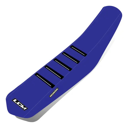 Funda Asiento Honda Xr 600r Xr600 88-00 Azul Tiras Goma Negr Azul