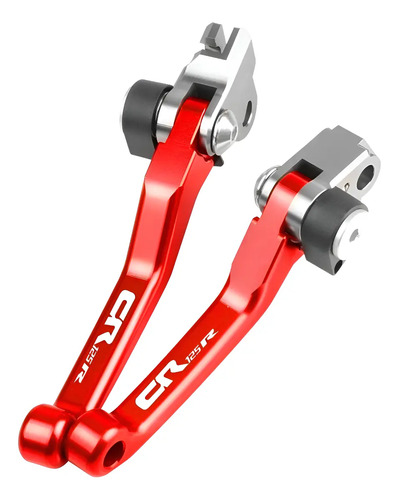 Manijas Palancas Freno Y Embrague P/ Honda Cr125r Cr 125 Rojo en CABA