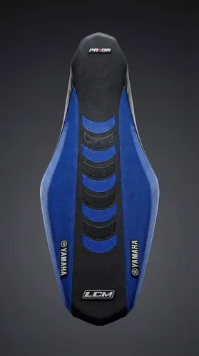 Funda Asiento Para Yamaha Yz125/250 1990-95 Azul Negro Grip Azul