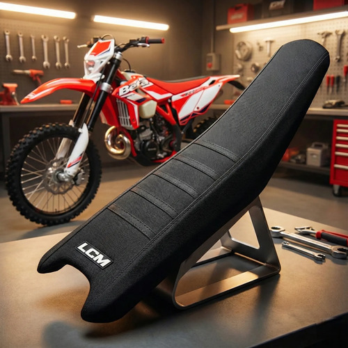 Funda Asiento Grip P/ Beta 350 450 300rr 04 Al 21 Negro Lcm Negro en CABA